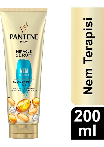 Miracle Nem Terapisi Serum Şaç Bakım Kremi 200 ml