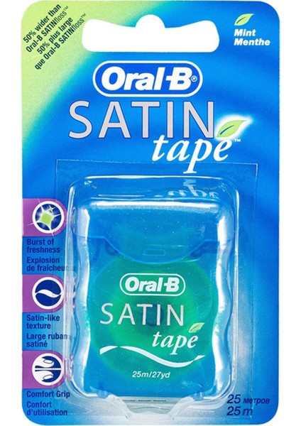 Oral-B Diş Ipi Satin Tape 25 M