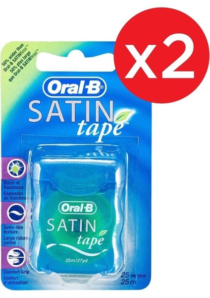 Diş Ipi Satin Tape 50 M (25 M X2)