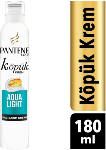Aqua Light Durulanan Köpük Krem 180 ml
