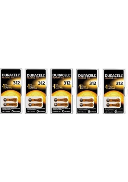 312 Kulaklık Pili 5 Paket