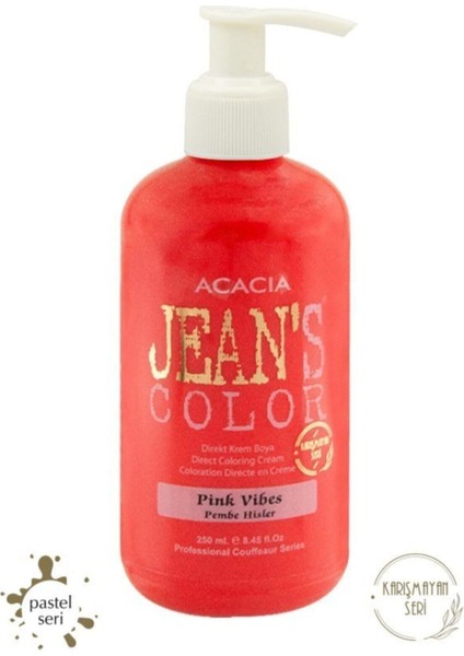 Pembe Hisler 250 Ml.Pink Vibes Pastel Amonyaksız Balyaj Renkli Saç Boyası