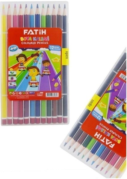 Kuru Boya Çantalı Tam Boy 12 Renk 33285