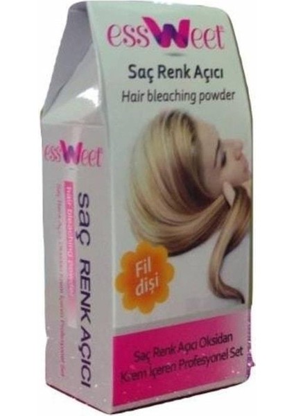 Saç Renk Açıcı Set - Renk Açıcı Set - Profesyonel Saç Açıcı Set