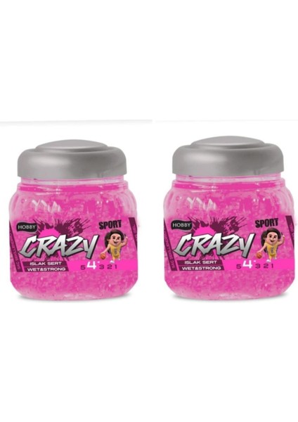 Crazy Şekillendirici Jöle No;4 Islak Sert 150 ml 2'li