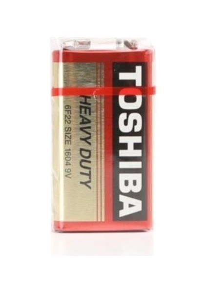 Heavy Duty 6F22KG 9 Volt 10'lu Özel Pil Paketi