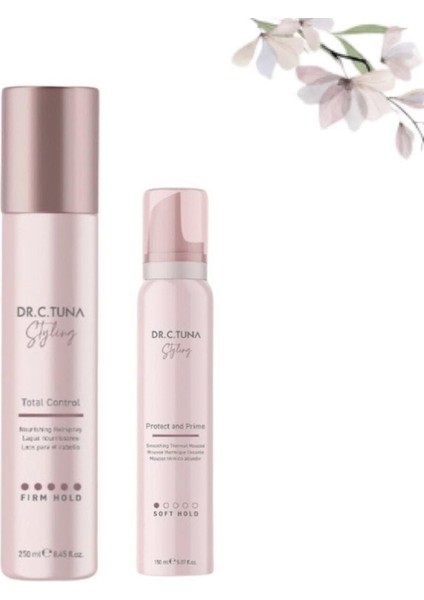 Dr. C. Tuna Styling Isıya Karşı Koruyucu&şekillendirici Köpük ve Sabitleyici Saç Spreyi