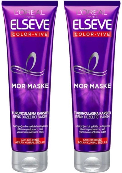 Loreal Paris Turunculaşma Karşıtı Mor Maske Seti 2