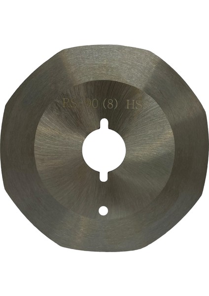 Yuvarlak Kesim Motor 8 Köşe Bıçak / Rs-90(8) Hss