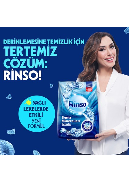 Toz Çamaşır Deterjanı Deniz Mineralleri Beyazlar İçin Derinlemesine Temizlik 6 KG