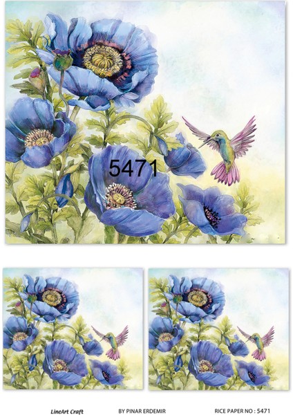 Pirinç Dekopaj Kağıdı LA-5471
