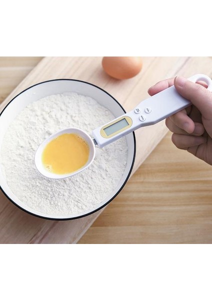 Gıda Ağırlığı Mutfak Ölçeği Elektronik Mini Gram Ounces Denge Hassas Dijital Kaşık Terazi Cep Tartı (Yurt Dışından)