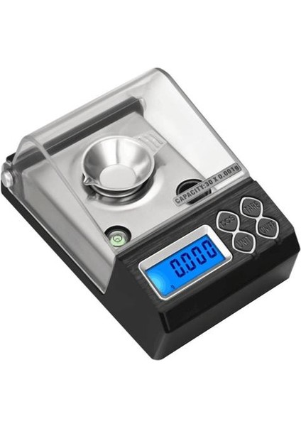 Yüksek Hassasiyetli Profesyonel Dijital Milligram Ölçekli Mini Elektronik Denge Toz Ölçeği Altın Takı Karat Ölçeği (Yurt Dışından)