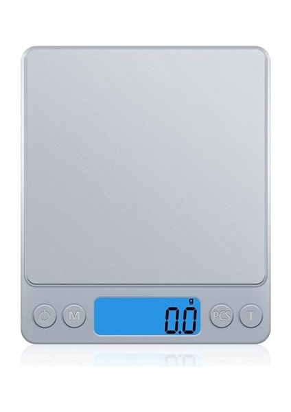 Dijital Mutfak Ölçeği Mini Cep Paslanmaz Çelik Hassas Takı Elektronik Denge Ağırlığı (Yurt Dışından)