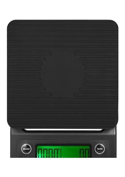 Zamanlayıcı ile Kahve Ölçeği Taşınabilir Elektronik Dijital Mutfak Ölçeği Yüksek Hassasiyetli LCD Elektronik Terazi (Yurt Dışından)
