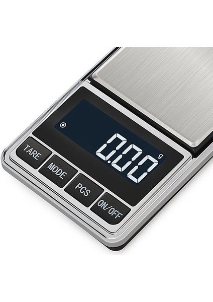 Mini Elektronik Ölçekli Dijital Cep Ölçeği Hassas Takı Tartı Ölçeği Dengesi Gram Ağırlık Ölçeği (Yurt Dışından)