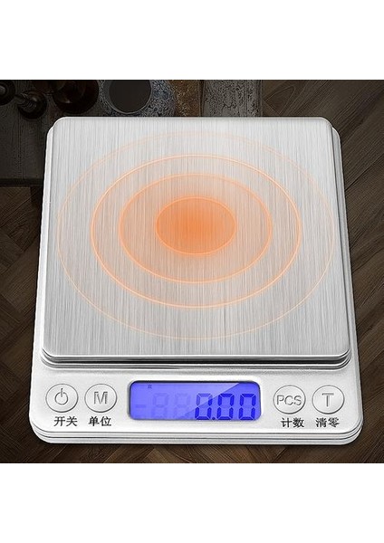 Taşınabilir Elektronik Ölçekli Dijital Terazi Mini Ölçekli Cep Takı Ağırlık Dengesi Gıda Mutfak Ölçeği Nakliye (Yurt Dışından)