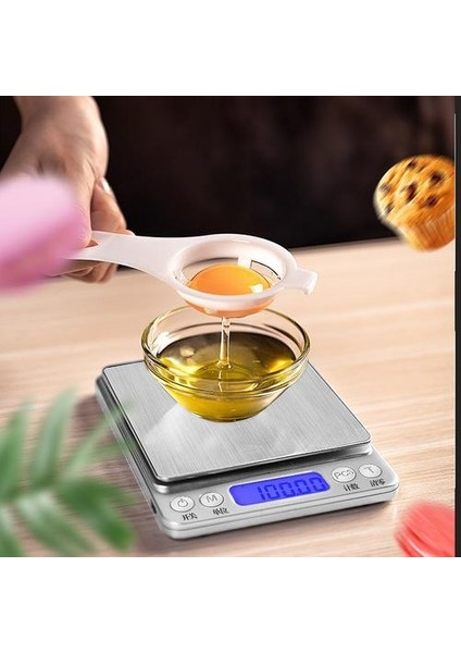 Taşınabilir Elektronik Ölçekli Dijital Terazi Mini Ölçekli Cep Takı Ağırlık Dengesi Gıda Mutfak Ölçeği Nakliye (Yurt Dışından)