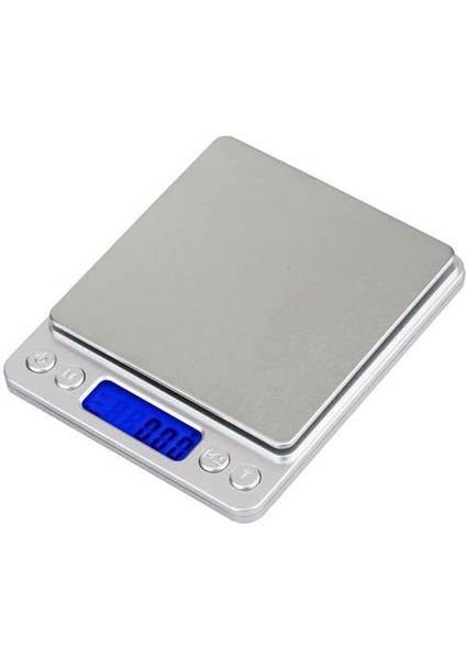 Yüksek Kalite Dijital Mutfak Ölçeği Mini Cep Paslanmaz Çelik Hassas Takı Elektronik Denge Ağırlığı Altın Gram Doğruluk 500G / 0.01G (Yurt Dışından) fiyatları