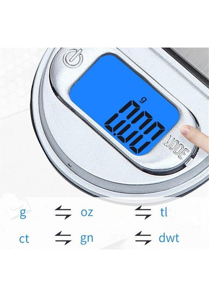 Mini Çakmak Şekli Elektronik Ölçekli 0.01G Doğruluk Dijital Terazi Cep Ölçeği Takı Elmas Mutfak 200G Için (Yurt Dışından)