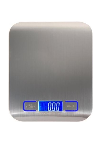 Dijital Çok Fonksiyonlu Gıda Mutfak Ölçeği Çelik LCD Ekranlı 11LB 5kg Mutfak Terazisi (Yurt Dışından)