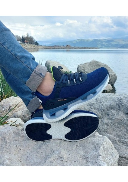 2240 Lacivert Renk Air Taban Fuspetli Erkek Spor Ayakkabı