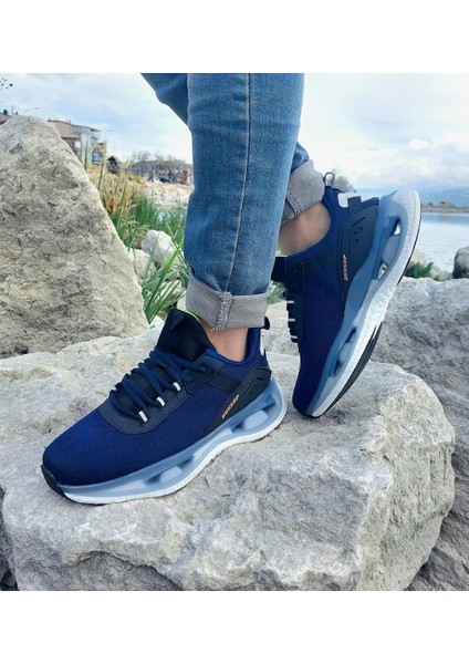 2240 Lacivert Renk Air Taban Fuspetli Erkek Spor Ayakkabı fırsatları