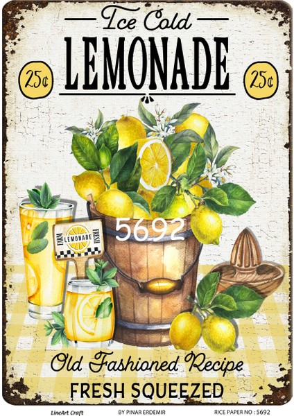 Pirinç Dekopaj Kağıdı LA-5692