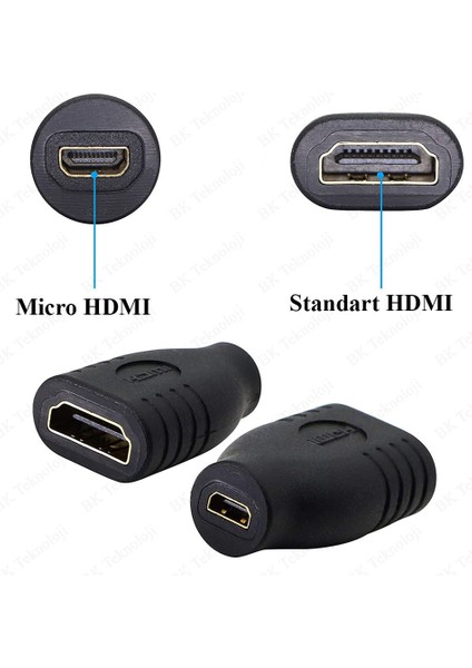 Micro HDMI Dişi To HDMI Dişi Adaptör fiyatları