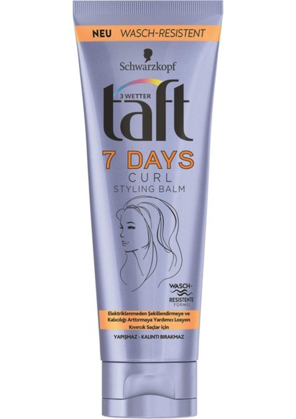 7 Days Kıvırçık Saçlar Için Losyon 75 ml