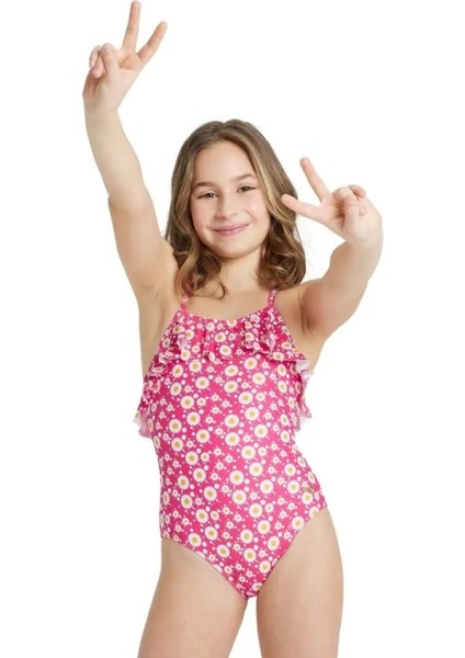 Swimsuit Lightcross Back All Kids' Swimsuit Kız Çocuk Yüzücü Mayosu 005215900