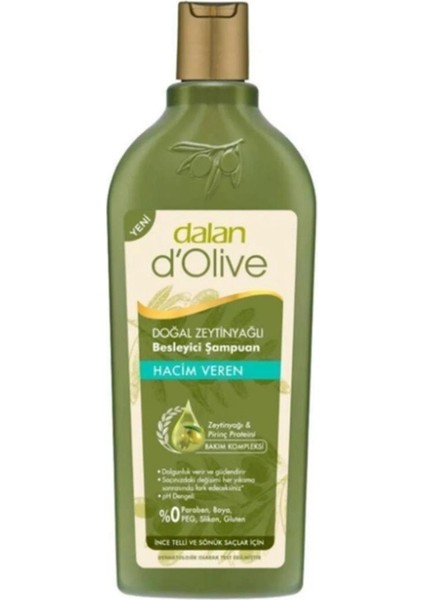 Dolive Şampuan Zeytinyağlı Hacim Veren 400 Ml