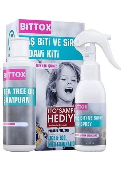 + Şampuan 100ml + Çelik Tarak
