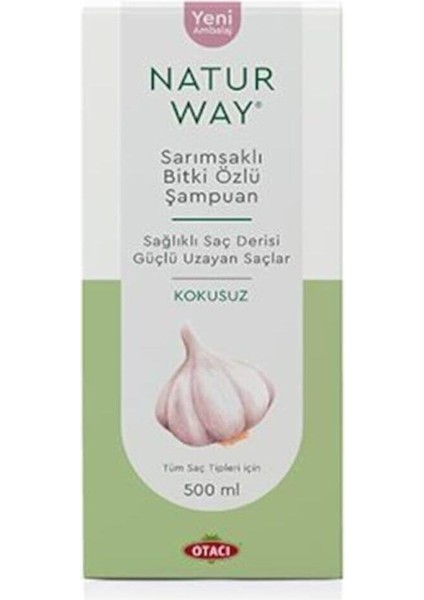 Ot  Naturway Sarımsaklı Şampuan 500ml