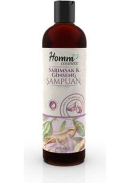 Homm Life Homm Life Sarımsak Ginseng Şampuan 400 Ml Hb Sarımsaklı