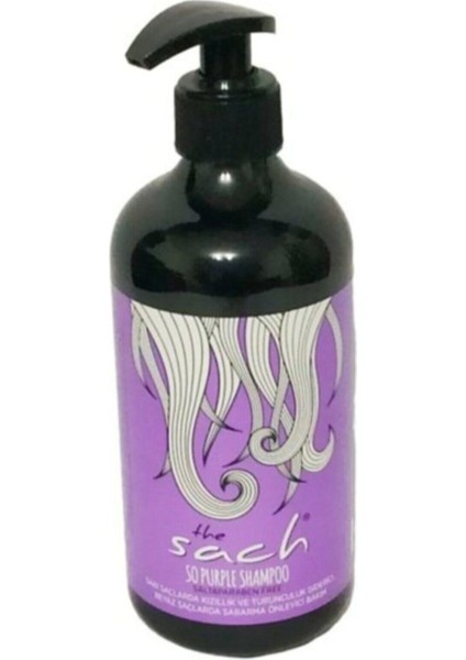 Han Peruk Kozmetik The Sach Turunculuk Giderici Mor Şampuan 550 Ml