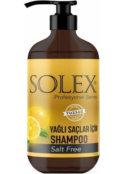 Tuzsuz Professıonal S Yağlı Saçlar Için Şampuan 1.000 Ml Sobe Solex Tuzsuz Yağlı Saçlar