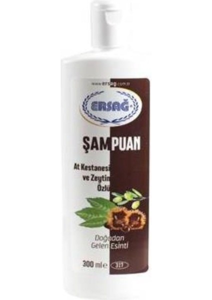 At Kestanesi Ve Zeytin Özlü Şampuan 300 Ml