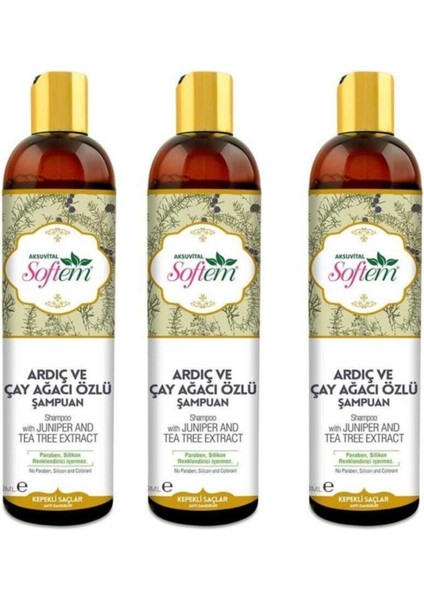 Ardıç Ve Çay Ağ Özlü Şampuan 400ml X 3 Adet
