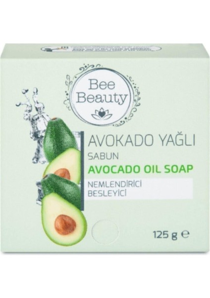 Avokado Yağlı Katı Sabun 125 Gr Bee Beauty Avokado Yağlı Katı