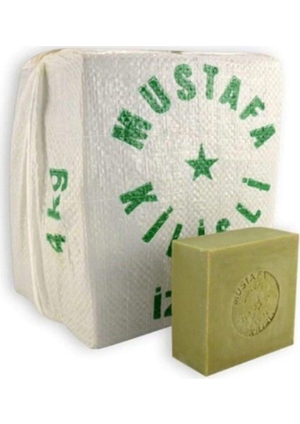 Yeşil Zeytinyağlı Torba Sabun