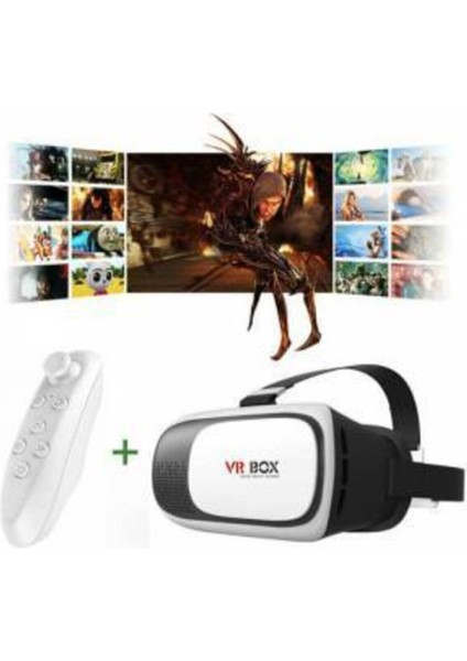 Vr Box Vr Kumandalı S Gerçeklik Gözlük Yeni Nesil