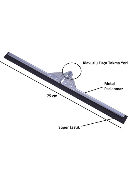 Plastik Takviyeli Metal Yersil 75 cm 360 gr fiyatları