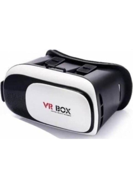 3D Kask Lastikli Kulaklık ile Sanal Gerçeklik Gözlüğü S Modeli Konforlu Kullanım