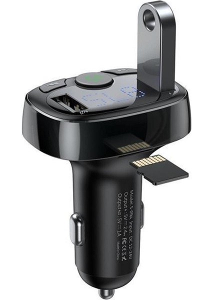 Bluetooth Fm Transmitter USB Micro Araç Çakmak Şarj Cctm-01