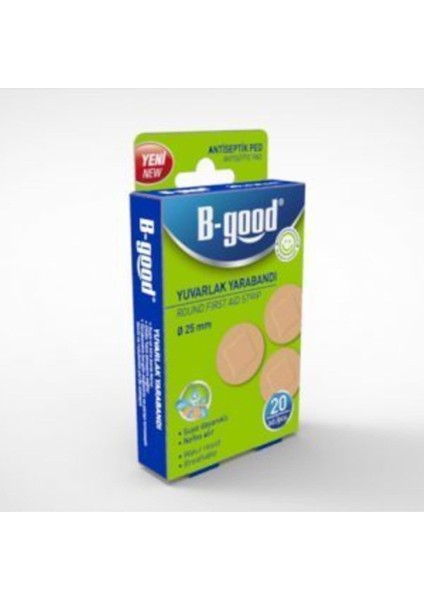 B Good Yuvarlak Bandı(Enjeksiyon Bandı) 20 Li