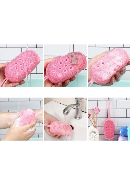 Silikon Banyo Kesesi Süngerli