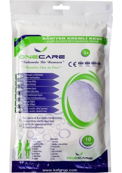 Onecare Bariyer Kremli Kese 10 Lu 5 Paket