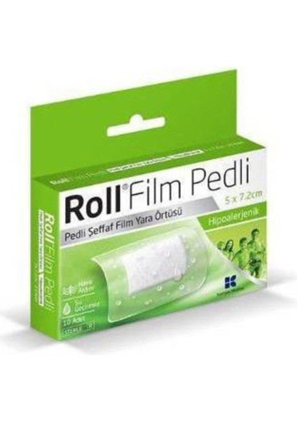 Film Pedli Şeffaf Örtüsü 5 x 7.2 cm