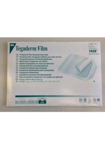 (5ADET) Tegaderm 1628 Su Geçirmez Film Örtüsü 15CMX20CM Şeffaf Pu Dövme Bandı 5ADET